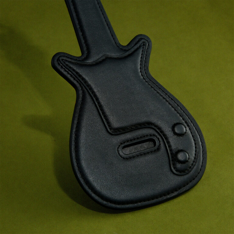 Genuine Leather Guitar Paddle2