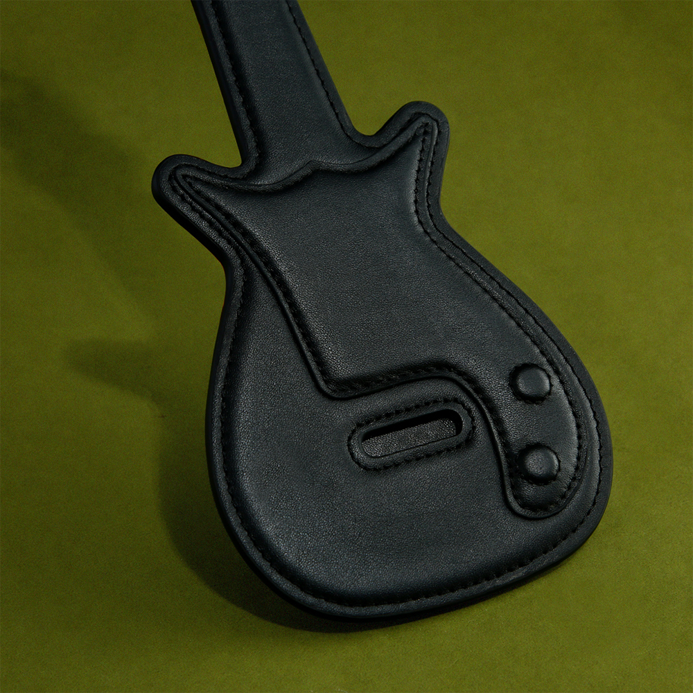 Genuine Leather Guitar Paddle2