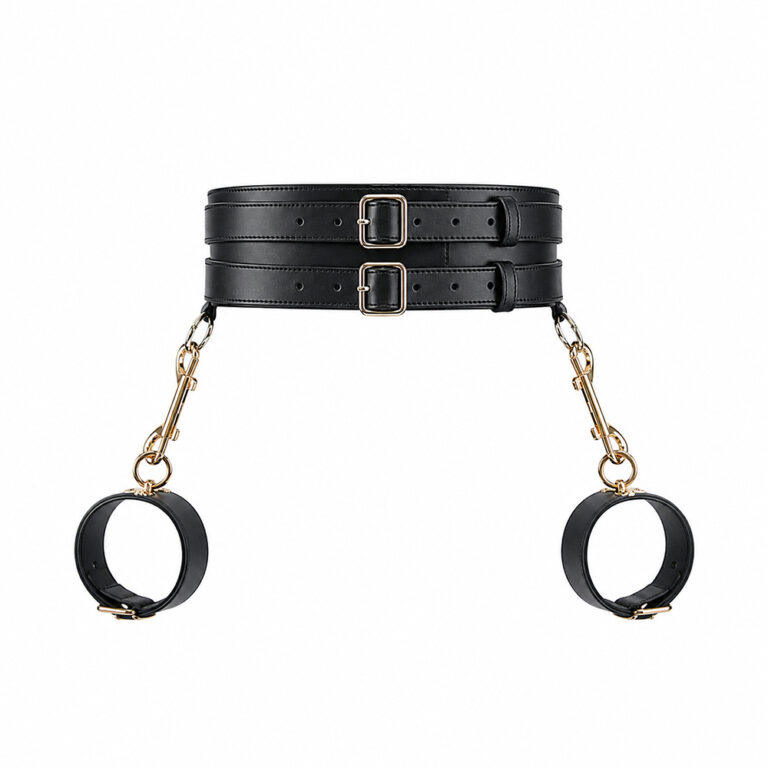 Waist Belt Restraint with Wrist Cuffs2